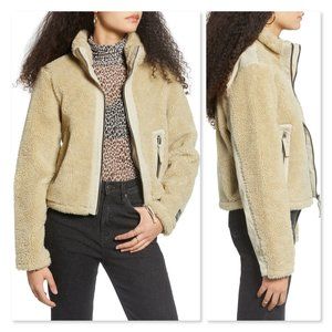 BDG Urban Outfitters Contrast Panel Fleece Jacket